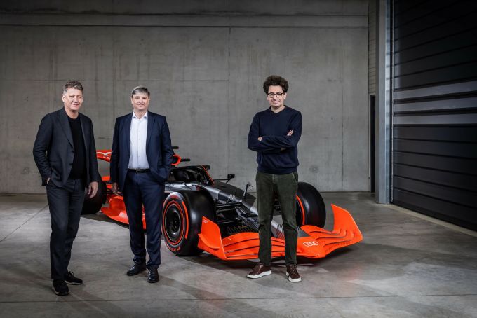 Audi R26 concept Foto 2 Audi F1-managementteam