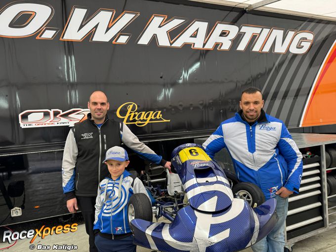 Jamal Smaili (8) rookiekampioen in GK4 Kart Series Ik had het niet verwacht
