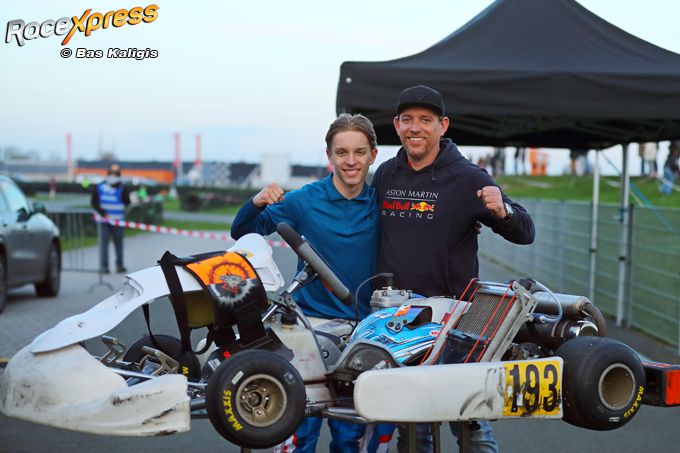 Keano Frens pakt eerste titel in 2-takt Senior-klasse