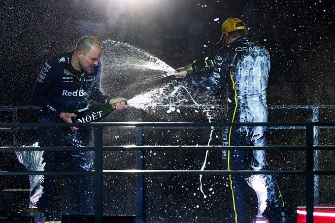 Max Verstappen podium