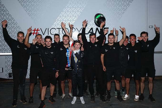 Juste Mulder Victory Lane vice-champion IAME International Warrior Final (IWF) in Valencia