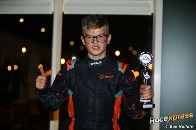 Karttalent Kyan ten Have domineert clubkampioenschap Eefde met overtuigende titelwinst!