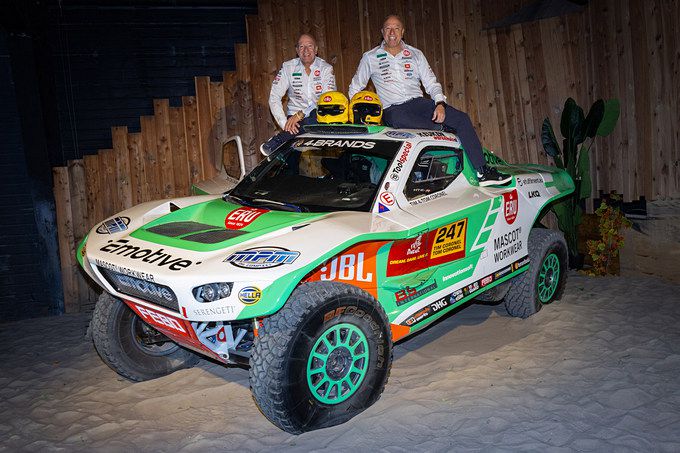 Tim and Tom Coronel CenturyCr7 Dakar2026