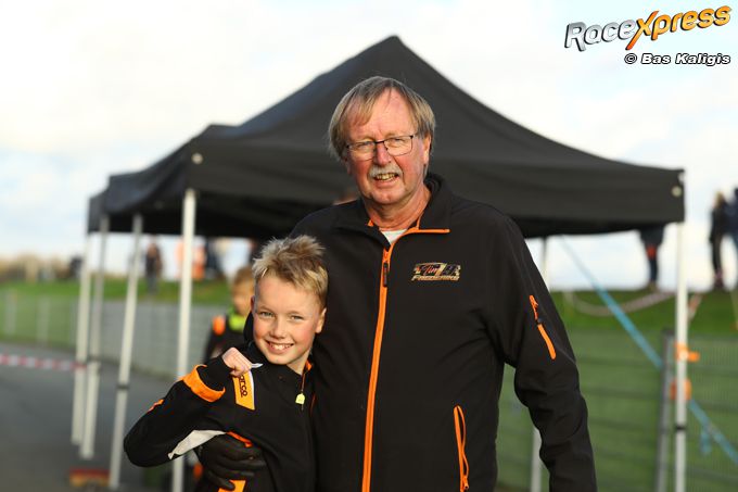 Karttalent Tim Frederiks (11) pakt kampioenschap in Parolin Rocky