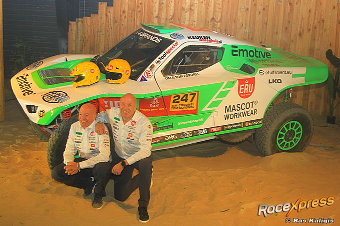 #Dakar2026 nieuwe LIVERY van de Century CR7 T1+ van Tim en Tom Coronel Dakar 2026