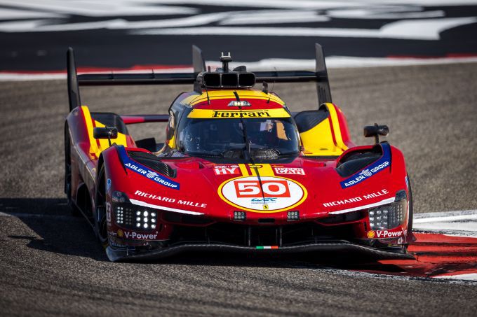Ferrari wint zijn negende endurance racing-titel in de 8 Hours nof Bahrain 2025