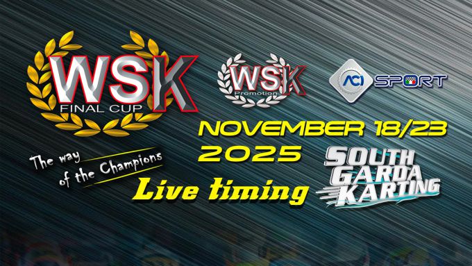 2025 WSK Final Cup Grand Finale op het South Garda Karting circuit in Lonato