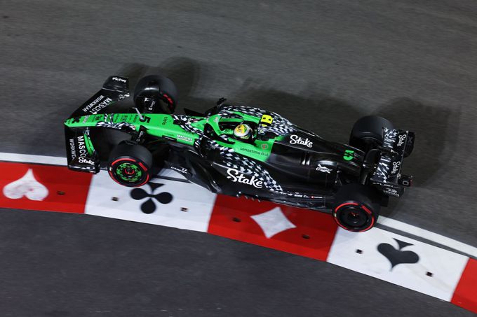 Gabriel Bortoleto Grand Prix van Las Vegas 2025