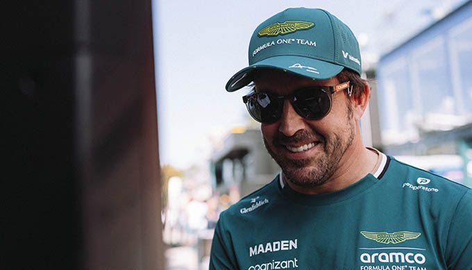 Aramco F1 Team Fernando Alonso Abu Dhabi 2025