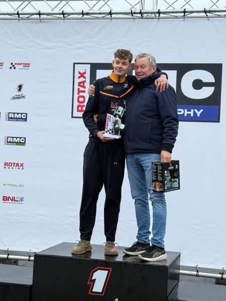 Dylan Visser met zijn opa