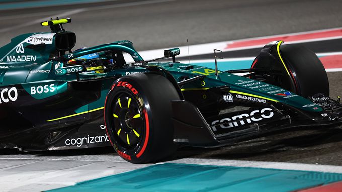 Fernando Alonso 2025 Grand Prix van Abu Dhabi