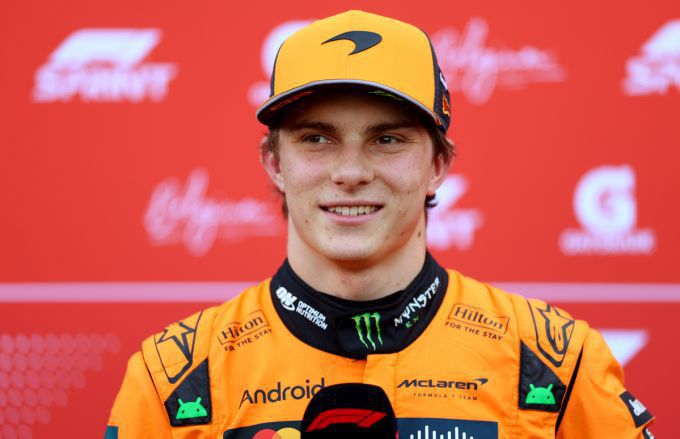 Oscar Piastri F1 McLaren portret