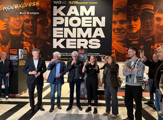 VIDEO-impressie: Kampioenenmakers Frits van Amersfoort en Rob Niessink - 50 jaar Van Amersfoort Raci