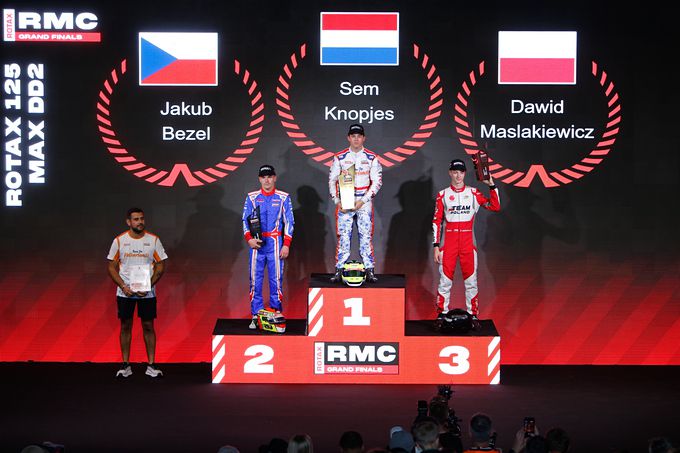 Sem Knopjes RMCGF25 Prize Giving Ceremony Rotax 125 MAX DD2