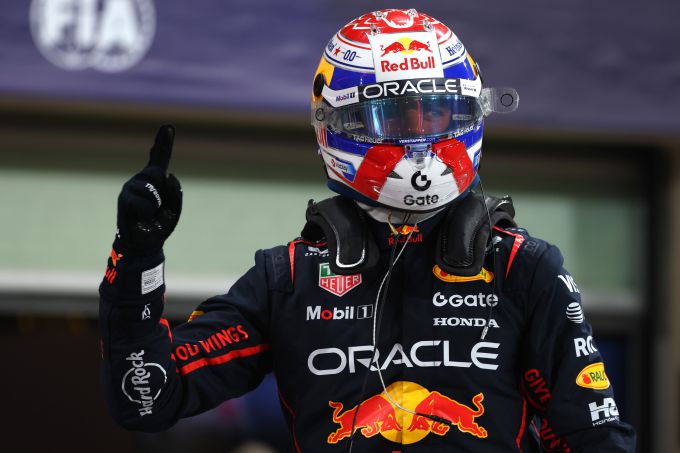 Startopstelling Formule 1 Abu Dhabi Max Verstappen