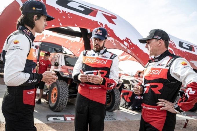 Dakar Rally 2026 Stage 2 TOYOTA GAZOO Racing W2RC DKR GR Hilux Foto: newsroom.toyota.eu 21