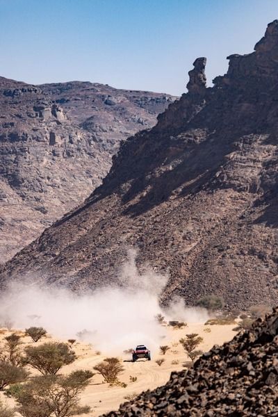 Dakar Rally Toyota Gazoo Racing W2RC-team (TGR W2RC) blufpoker 8e etappe Foto 9
