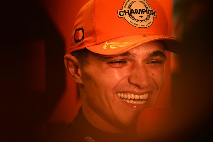 Lando Norris F1 wereldkampioen 2025 McLaren