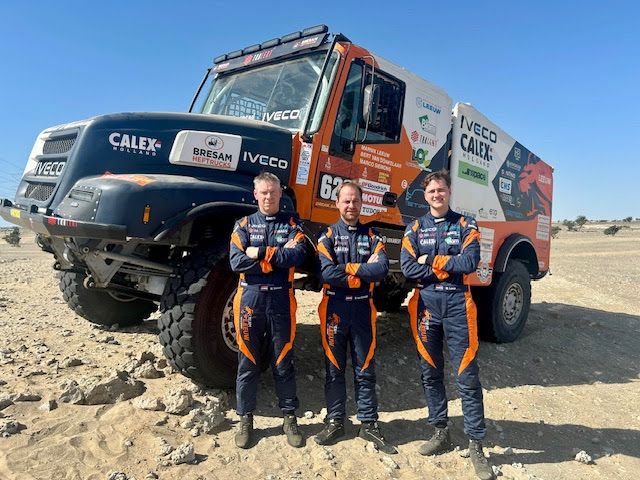 #Dakar2026 #DakarRally2026 #trucks Marnix Leeuw, Marco Siemens en Bert van Donkelaar