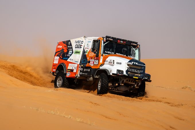 Marnix Leeuw sluit eerste Dakar-week af op knappe 13e plaats