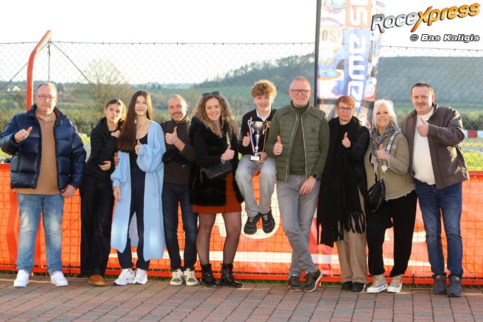 Le talent du karting Timéo Rifflart prêt pour une saison solide après des tests hivernaux prometteurs