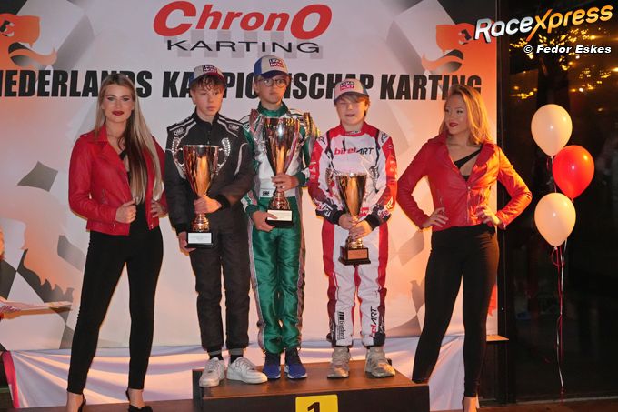 Nederlands rookie-kampioen Tren van Melick