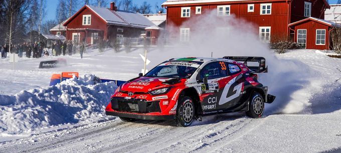 FIA WRC Rally Sweden 2026 Evans Toyota