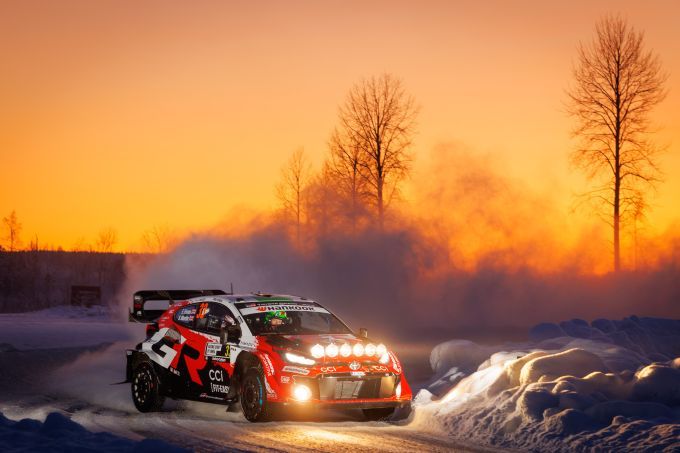 Winnaars van de Rally Sweden 2026: Elfyn Evans en Scott Martin in de Toyota GR YARIS Rally1