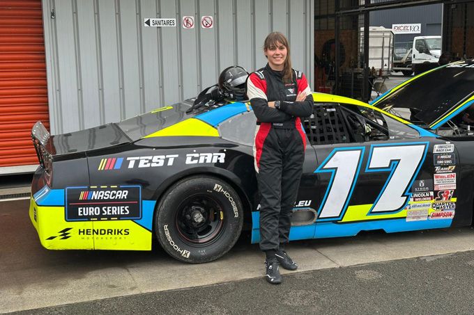 Luxemburgse Nathalie Neumann mikt op startplek in NASCAR Euro Series 2026