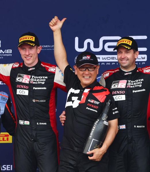 FIA WRC Rally Sweden 2026 Toyota Gazoo Racing WRT Akio Toyoda Evens Martin 2023