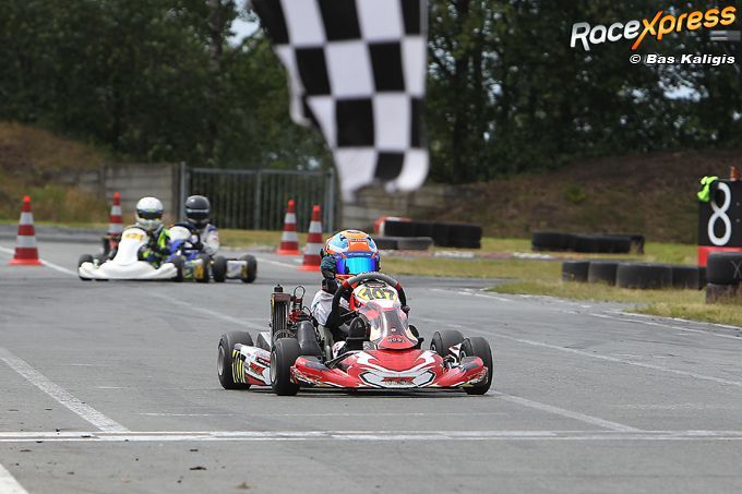 Felipe Reijs in de kart