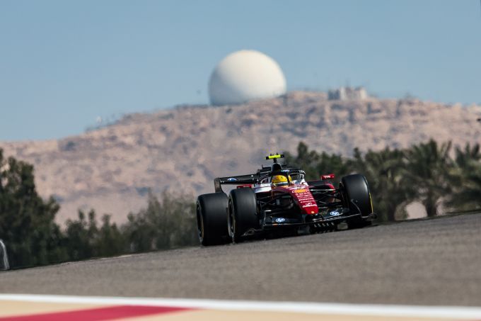 Tweede pre-season test Bahrain International Circuit in Sakhir 18 - 20 februari 2026 Ferrari SF26 Lewis Hamilton