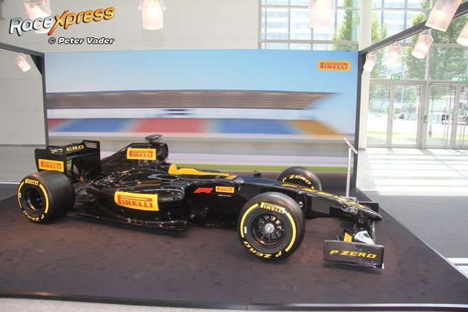 Pirelli Formule 1 auto