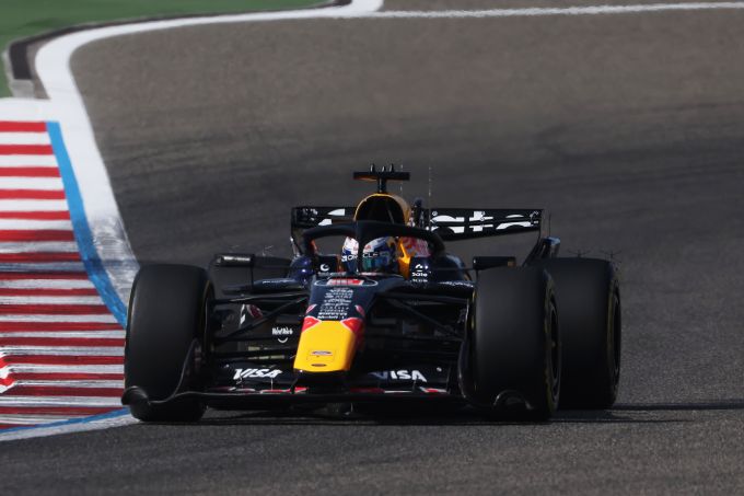 Testing Formule 1 Max Verstappen
