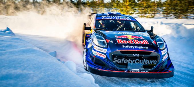 FIA WRC Rally Sweden 2026 Ford Puma M-Sport