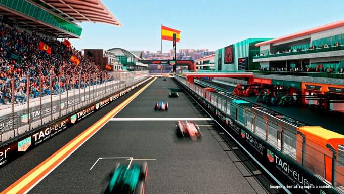 Nieuwe circuitrenders voor de Formule 1 Grand Prix van Spanje 2026 onthuld