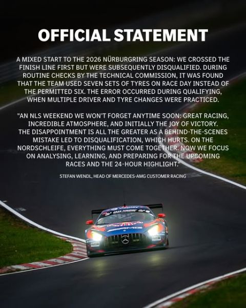 Mercedes-AMG verklaring