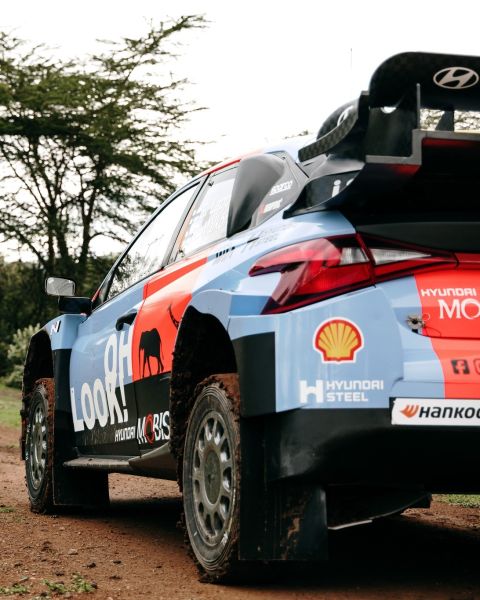 FIA WRC Safari Rally Kenia 2026 Hyundai i20 N Rally1 Evo 7