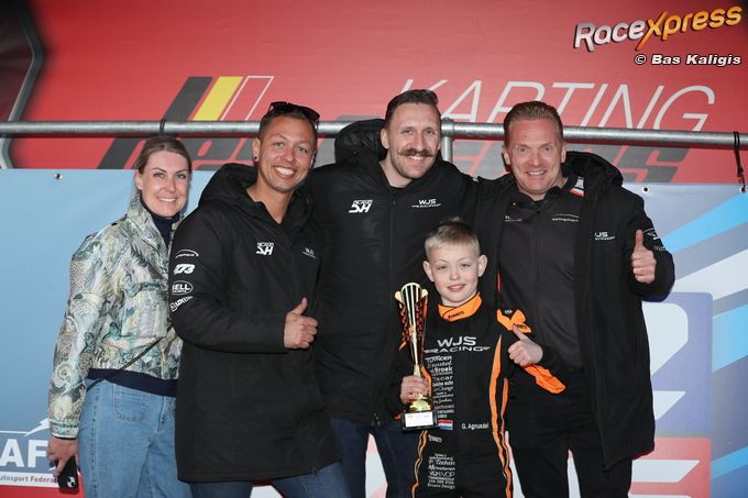 Karttalent Giovanni Agnusdei wordt op dominante wijze Nederlands kampioen IAME