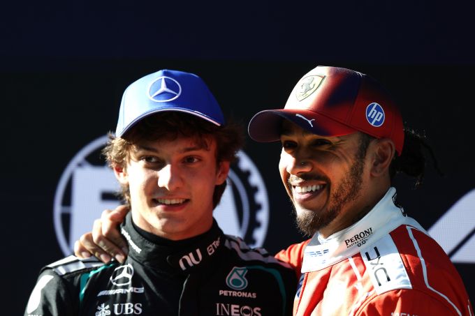 Kimi Antonelli Verstappen Lewis Hamilton