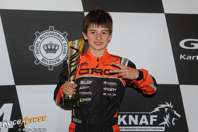 podium Lukas Vanderheeren