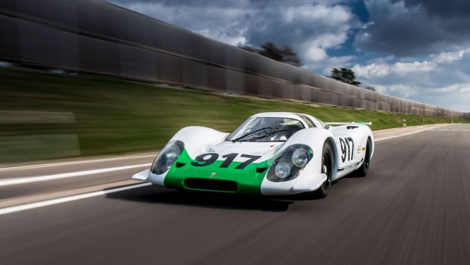 Porsche celebrates 75 years of motorsport at home Porsche E-Prix in Berlin 4 Porsche 917, Berlin E-Prix