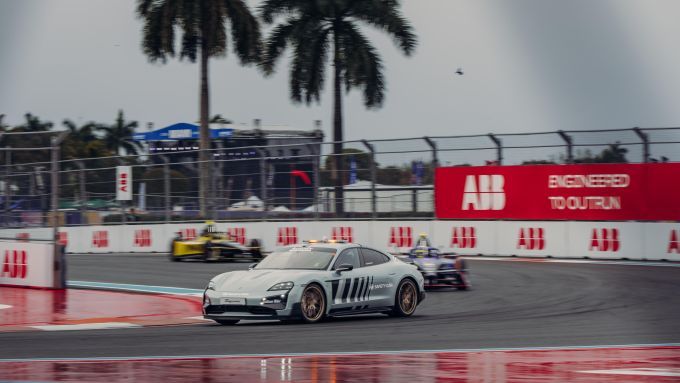 Porsche celebrates 75 years of motorsport at home Porsche E-Prix in Berlin 13