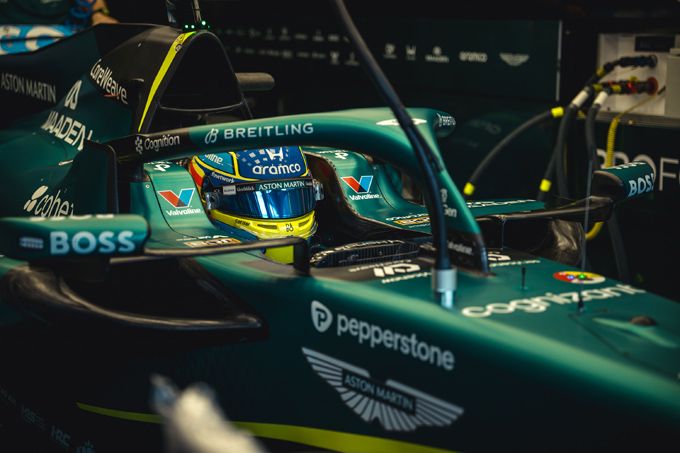 Fernando Alonso Aston Martin Aramco Formula One Team