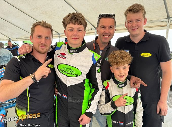 Damian en Jason Beganovic met KresTeam Pitparts