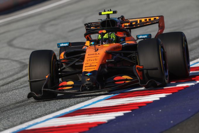 Lando Norris McLaren Spielberg F1