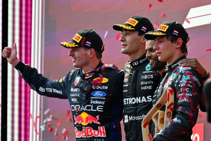 Kimi Antonelli Max Verstappen F1 Oostenrijk