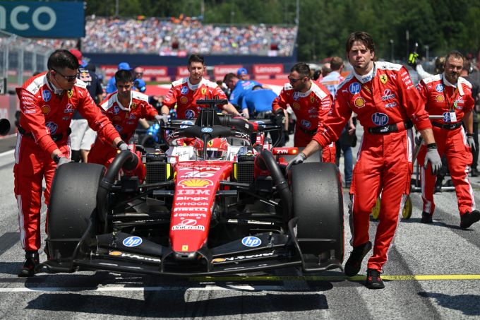 Charles Leclerc Formule 1 Oostenrijk Ferrari