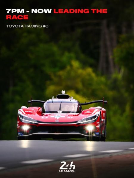 De 94e editie 24 Uur van Le Mans FIA World Endurance Championship Toyota Gazoo Racing 1