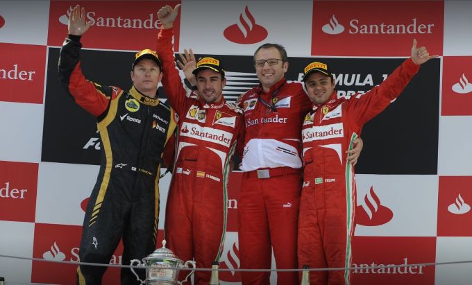 Formule 1 Fernando Alonso Stefano Domenicali